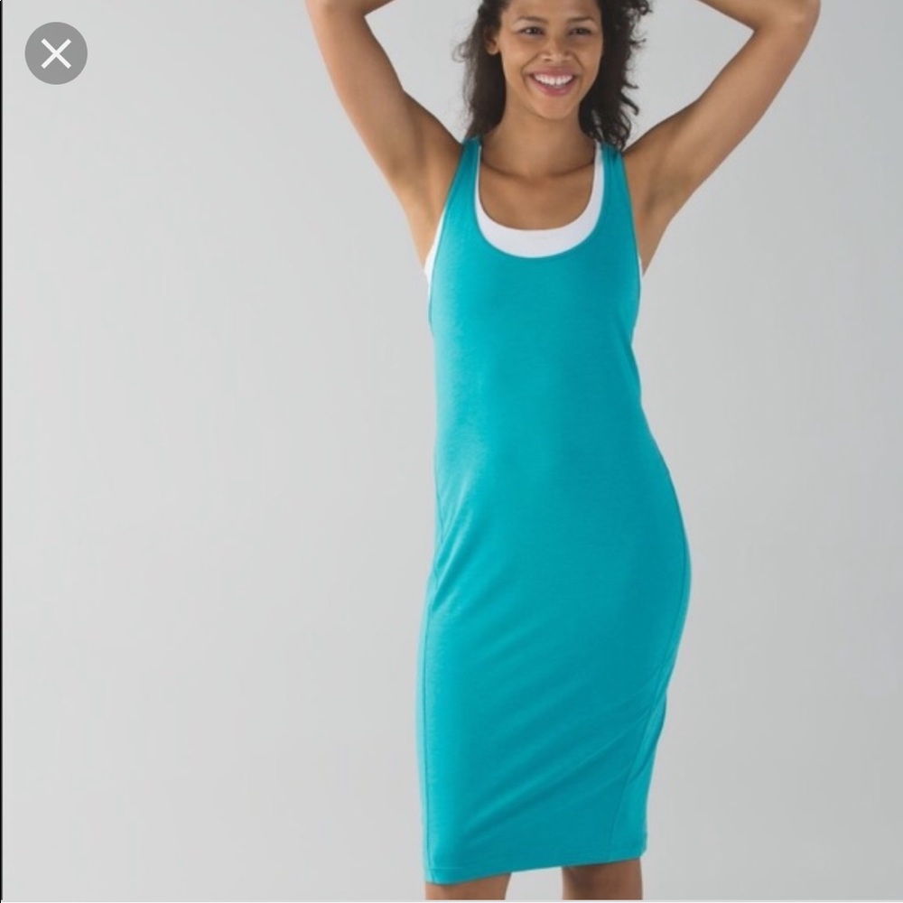 🍋Lululemon NWT Go For It Dress Size 8 Open Back
